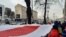Акция солидарности с народом Беларуси в Киеве. 7 февраля 2020 