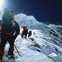 Imagen tomada de la página de la Fundación Fernando González-Rubio, quien ha subido el Himalaya 15 veces a lo largo de su trayectoria como alpinista.