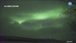 Finlandiya’da Geceyi Kuzey Işıkları Aydınlattı