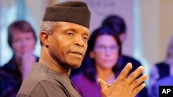 Mukaddashin Shugaban Najeriya Farfasa Yemi Osinbajo