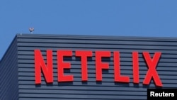 FILE - The Netflix logo is shown on one of their Hollywood buildings in Los Angeles, California, U.S., July 12, 2023. 