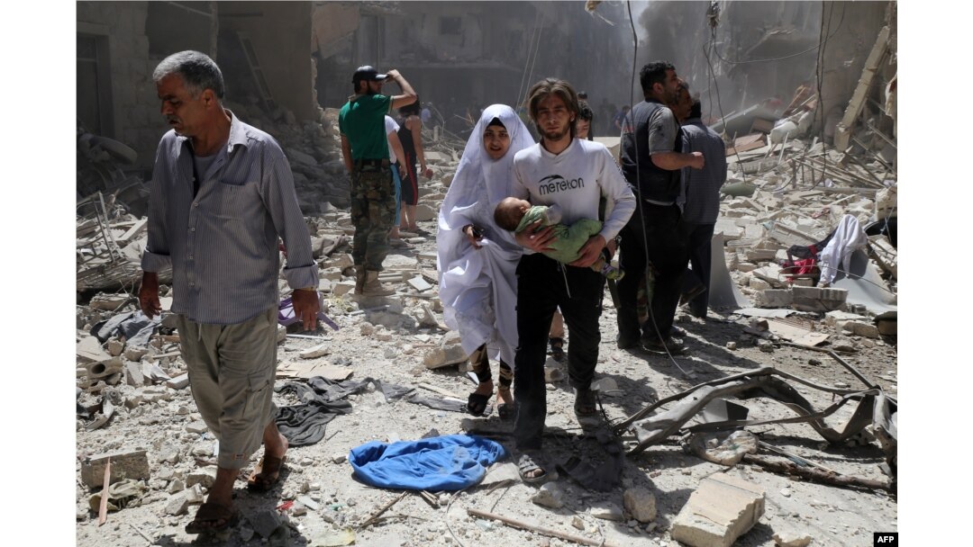 Serangan Udara Hancurkan Rumah Sakit Aleppo