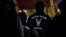 Members of a vigilante group calling themselves 'Soldiers of Odin' are seen at a rally in Joensuu, eastern Finland, January 8, 2016.