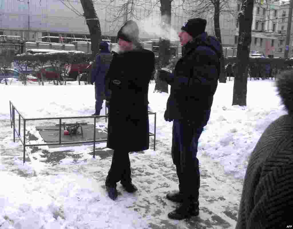 Митинг ЛДПР на Пушкинской площади