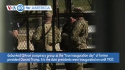 VOA60 Ameerikaa - Security Tightened Amid 'Possible' Militia Plot to Breach US Capitol