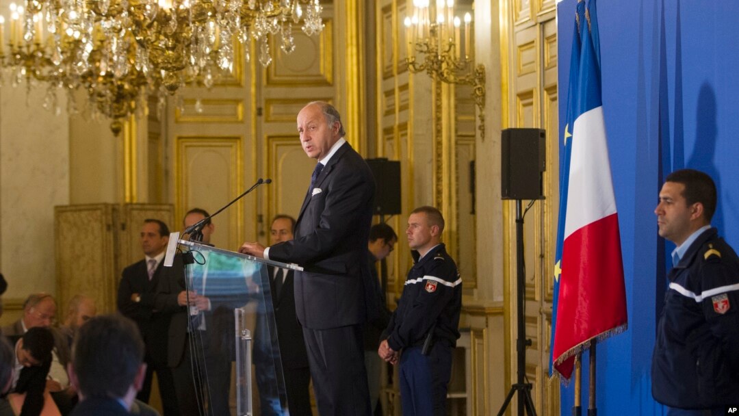Menteri Luar Negeri Perancis Laurent Fabius menyebut rencana AS-Rusia sebuah "langkah maju yang signifikan." (Foto: Dok)
