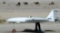 In this photo released by the Iranian army on Oct. 3, 2023, a drone is seen during the air force's nationwide drone drill centered in northern Semnan province, Iran. (Iranian Army via AP)