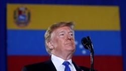 Trump: sólo conversaría con Maduro para discutir su salida pacífica del poder