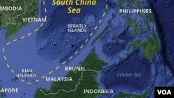 ແຜນທີ່ຮູບພາບ ທະເລຈີນໃຕ້.