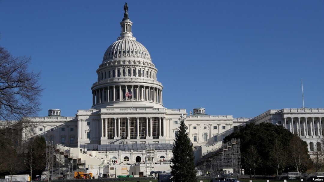 Vista del exterior del edificio del Capitolio de EE.UU, Washington, EE.UU. [Archivo]