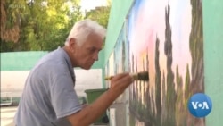Palestinian Refugee Uses Art to Enliven Refugee Camp in Lebanon