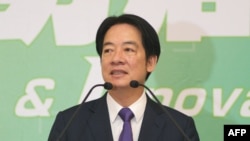 台灣當選總統賴清德（法新社2024年4月10日）