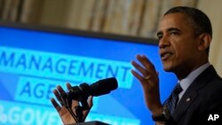 Obama aseguró que la estructura del gobierno de EE.UU. también debería ser rediseñado. 