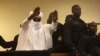 Hissène Habré lors de son procès à Dakar, au Sénégal, le 30 mai 2016. 