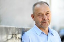 "The Painted Bird" Director Vaclav Marhoul poses before an interview in Venice, Italy, Sept. 3, 2019.