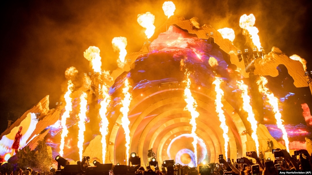 Astroworld Music Festival in Texas