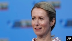 Estonska premijerka Kaja Kallas 