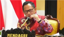 Menteri Dalam Negeri Tito Karnavian, 19 Juli 2020. (Foto: Screengrab)