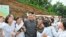 North Korean leader Kim Jong-un visits a mushroom farm in this undated photo released by North Korea's Korean Central News Agency (KCNA) in Pyongyang. 