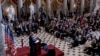 El presidente Joe Biden habla durante el Desayuno de Oración Nacional con los líderes del Congreso, en el Capitolio, Washington, el jueves 1 de febrero de 2024.