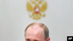Russian Prime Minister Vladimir Putin, Feb. 27, 2012. 