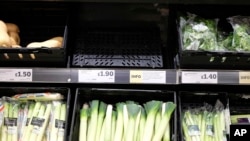 Britain Produce Shortages