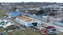 Разрушительный смерч в Иллинойсе