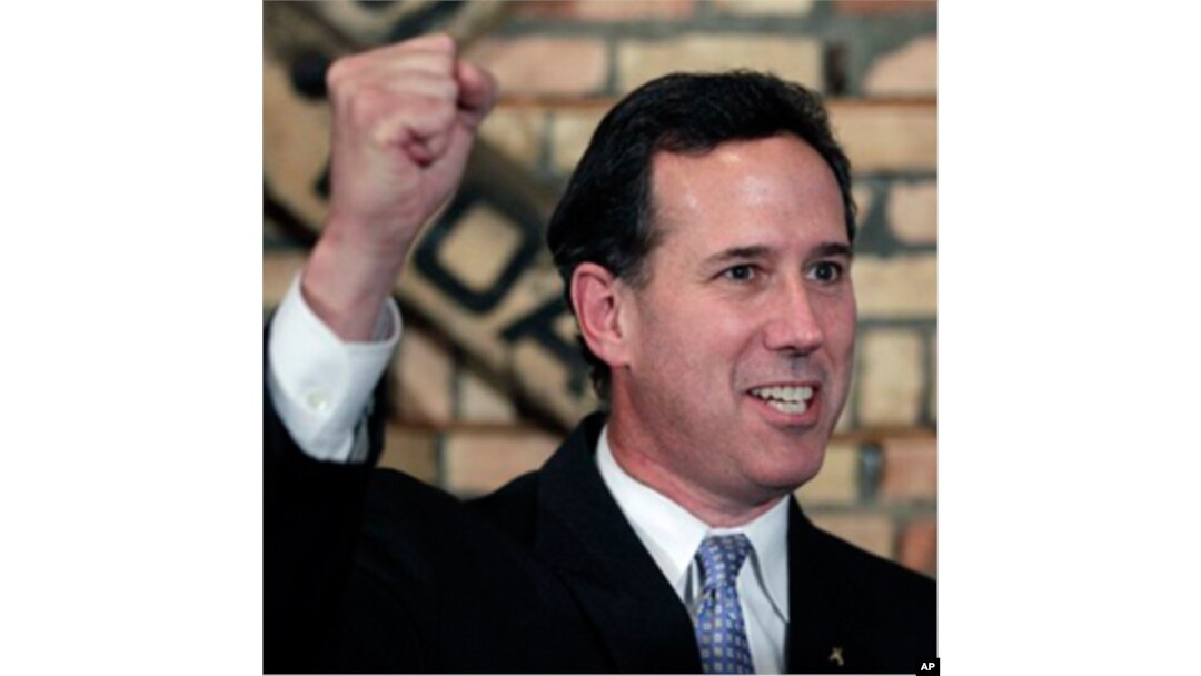 Respublikachilardan prezidentlik uchun yana bir da'vogar Rik Santorum.