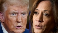 Donald Trump (Hagu), Kamala Harris (Dama)