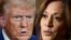 Donald Trump (Hagu), Kamala Harris (Dama)
