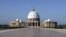 "Our Lady of Peace" basilica, one of the world largest churches, was built in Yamoussoukro, Ivory Coast, from 1986 to 1989 at an estimated cost of $400 million. The edifice is modeled on Saint Peter's Basilica in Rome.
