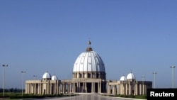 La monumentale basilique de Yamoussoukro, en Cote d'Ivoire. (Photo: Reuters)