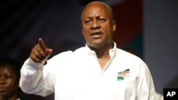 John Dramani Mahama.