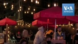 Soirée électorale des sympathisants démocrates à Oakland