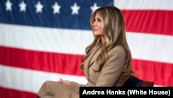 ملانیا ترمپ، بانوی نخست ایالات متحدۀ امریکا