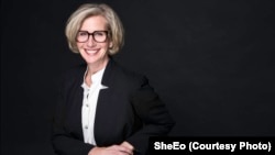 Vicki Saunders, founder of SheEO, a women-to-women investment fund. 