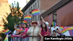 Parade Tahunan Mendukung hak-hak sipil LGBT di New York. (Foto:Dok)