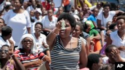 Une manifestation à Bujumbura, Burundi, 10 mai 2015.