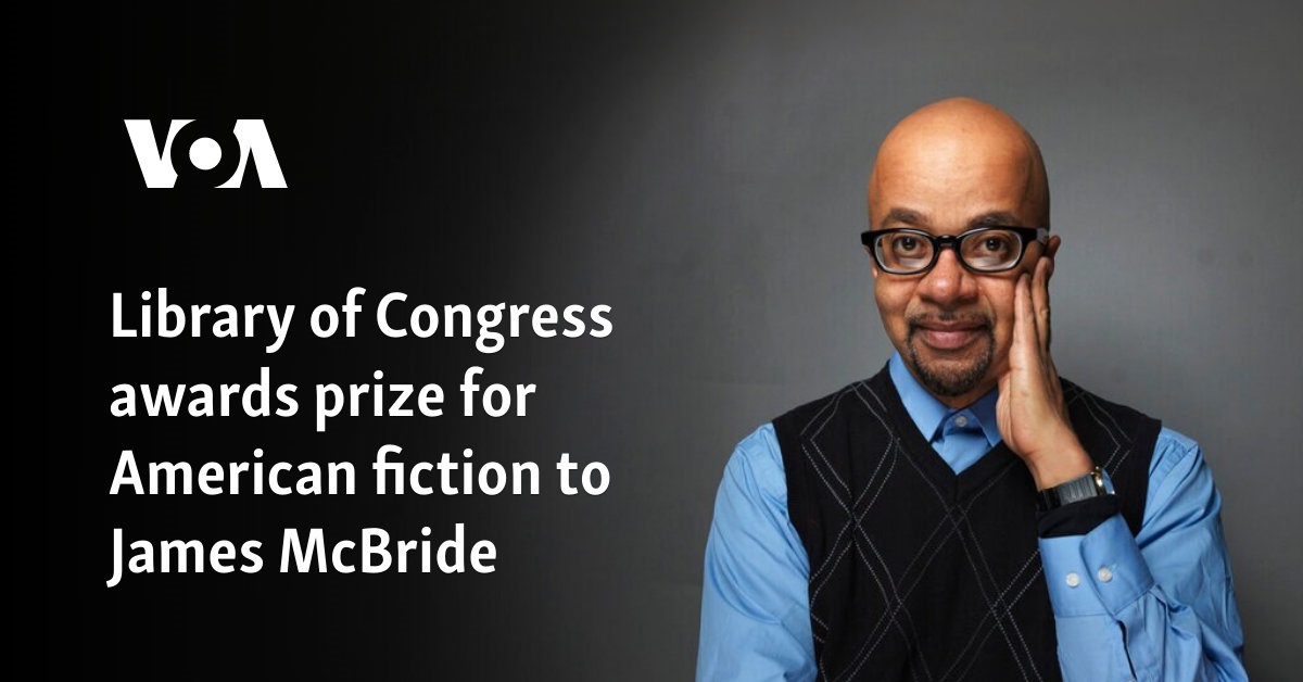 Library of Congress awards prize for American fiction to James McBride