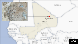 မာလီနိုင်ငံ Kidal ဒေသက Aguelhok ခရိုင်