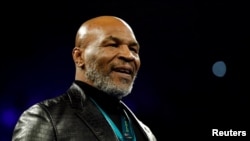 Mike Tyson à Las Vegas aux Etats-Unis le 22 février 2020.