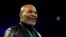 Mike Tyson à Las Vegas aux Etats-Unis le 22 février 2020.