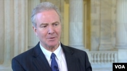 Chris Van Hollen compitió para llenar la vacante de la senadora Barbara Mikulski, quien se retiró.