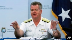 美軍太平洋艦隊司令塞繆爾·帕帕羅上將（美聯社，2022年6月30日）