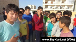 Zarokên Kurd li Kobanê