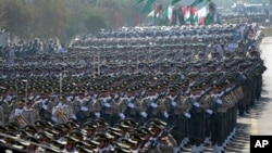 Vojna paradu u Iranu, septembar 2023. (Foto: AP/Vahid Salemi)