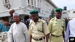 La haute cour à Lagos, Ngeria, 13 mai 2013.