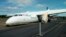 Wreckage of a Chinese-made Xian MA60 twin turboprop aircraft operated by state-run Merpati Nusantara Airlines lies on the runway after it landed hard at El Tari airport in Kupang, East Nusa Tenggara, Indonesia, June 10, 2013.
