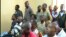 FILE - Cameroon workers attend a meeting to declare strike in Matomb, Cameroon, Nov. 4, 2016. (M. Kindzeka/VOA)