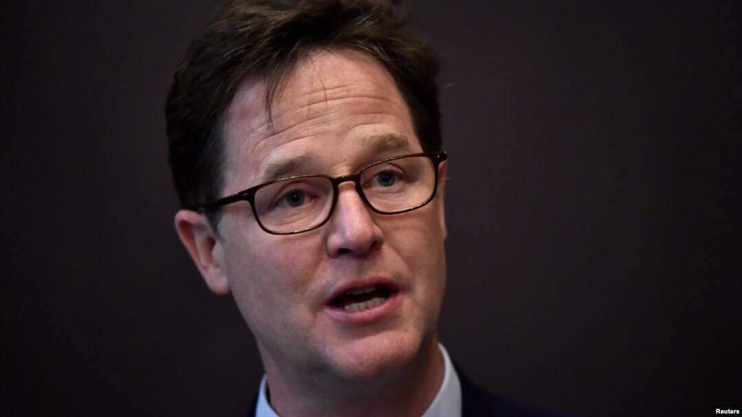 Wakil Presiden Facebook, Nick Clegg 